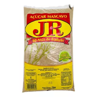 Açúcar Mascavo Jr 100% Natural 1kg