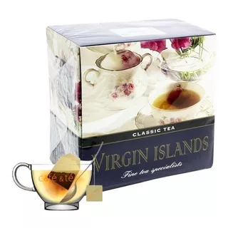 Té Clásico Virgin Islands De La Virginia Caja De 50 Sobres