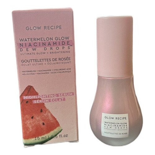 Serum Iluminador Con Niacinamida Glow Recipe Watermelon 40ml Tipo de piel Todo tipo de piel