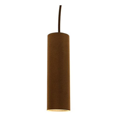 Colgante Tubo Minimalista 110/1 20cm Negro
