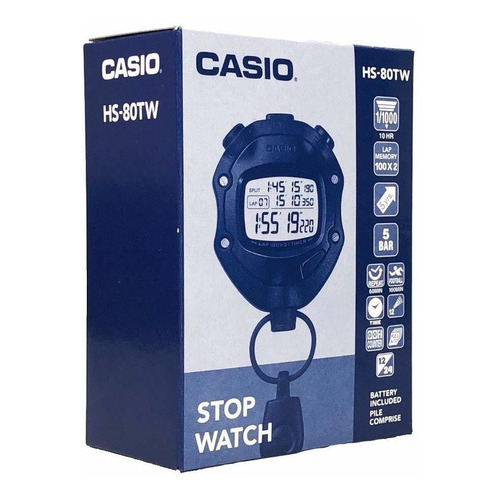 Cronometró Casio Hs80tw