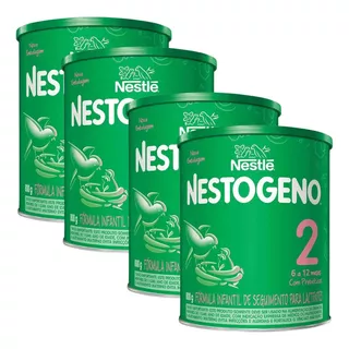 Kit Nestogeno 2 Nestlé (4 Latas De 800g)