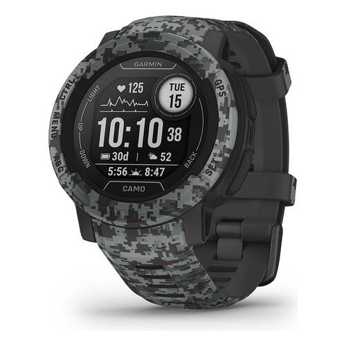 Reloj Smartwatch Instinct 2 Camo Edition Graphite Camo Color de la caja Negro