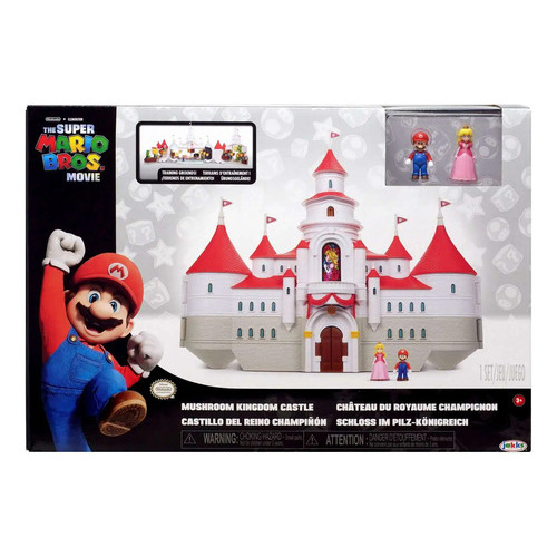 Super Mario Bros The Movie - Castillo Del Reino Champiñon