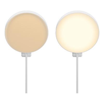 Lampara Velador Juno Blanco Led Carga Celular Dimerizable Mc