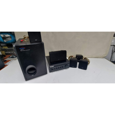 Home Theater System 5.1 Pctronix M2001 Completo Subwoofer Ok