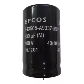 Capacitor Eletrolítico 330uf X 400v, 105c-kit C/ 05 Pçs