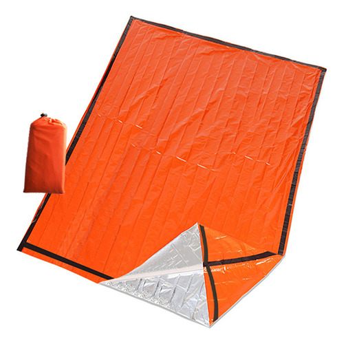 Saco De Dormir Gadnic Con Bolsa De Almacenamiento Portátil Color Naranja