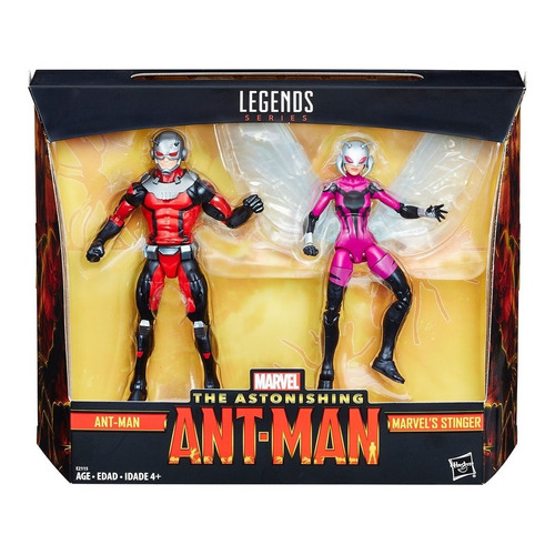 Figuras De Acción Marvel Legends Series Ant-man Y Stinger +4