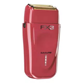 Afeitadora Shaver Babylisspro Profesional Fx3 Color Rojo