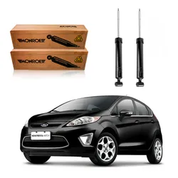  Par Amortecedor Traseiro New Fiesta 1.6 2011 A 2013