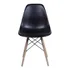 Silla de comedor BoxBit DKR Eames base madera color negro x 2 unidades