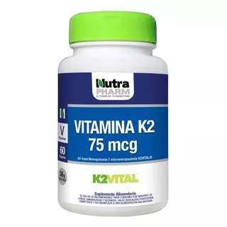 Nutrapharm, Vitamina K2 60 Cápsulas