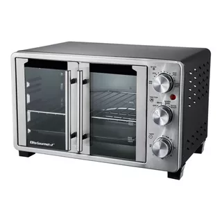 Horno De Mesa Eléctrico Elite Gourmet Et02530m 25l Plateado 120v