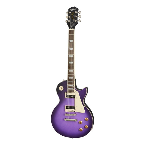 Guitarra eléctrica Epiphone Modern Collection Les Paul Classic de caoba purple desgastado con diapasón de laurel indio