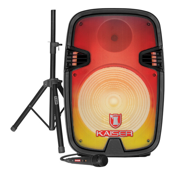Bafle Kaiser 15 Flame Lighting Con 25,000 W Pmpo Y Ksr-link