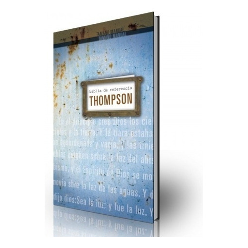 Biblia De Estudio Thompson Personal-tapa Dura