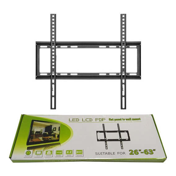 Soporte Fijo Para Tv Led Pared Lcd Plasma De 26 A 63  