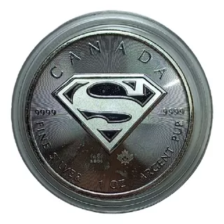 Canada - 5 Dollars 2016 Superman (plata) (ref 167)