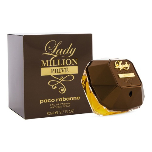 Lady Millon Prive Paco Rabanne 80ml. Edp.perfume Original. Volumen de la unidad 80 mL