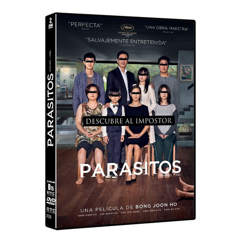 Parasitos Joon Ho Pelicula Dvd Parasite