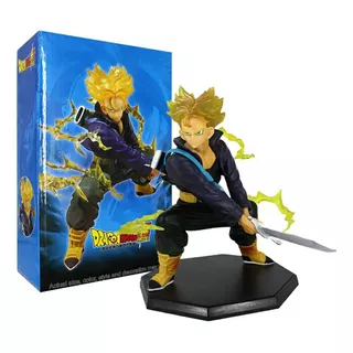 Figura Trunks Del Futuro Base Y Accesorios 17cm Dragon Ball