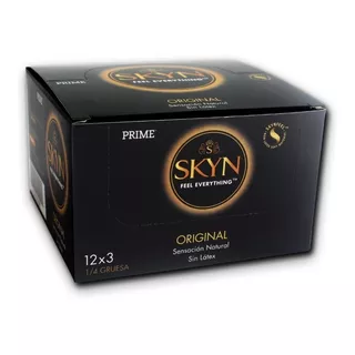 Prime Skyn Preservativos Sin Látex 36 Unidades 12x3