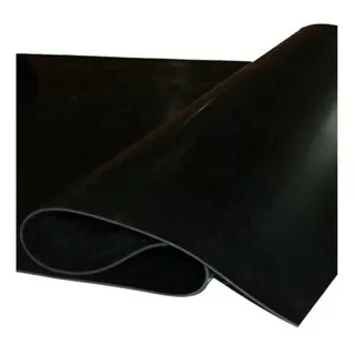 Lámina Caucho Nopreno Negro De 3 Mm X 100 Cm X 115 Cm