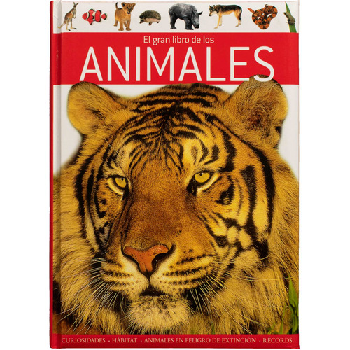 El Gran Libro de los: Animales.: Libro de preguntas y respuestas : El Gran Libro de los Animales, de Bignotti, Francesca. Editorial Silver Dolphin (en español), tapa dura en español, 2022