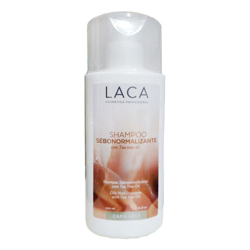 Shampoo Sebonormalizante Con Tea Tree Oil Laca