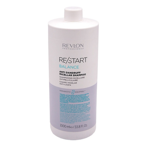  Shampoo Anti Caspa Restart Anti Dandruff Micellar 1000ml