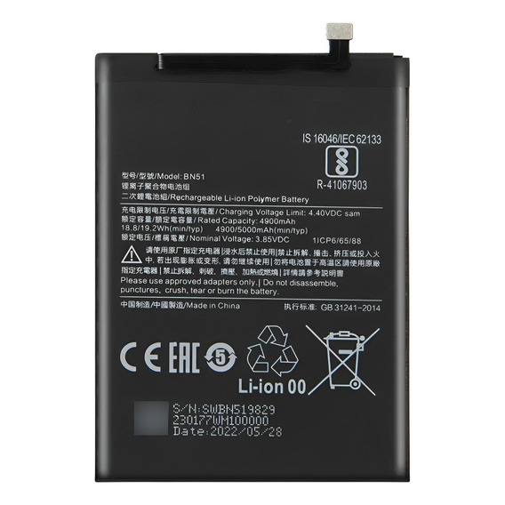 Batería Pila Para Telefono Xiaomi Redmi 8 Y Redmi 8a Bn51