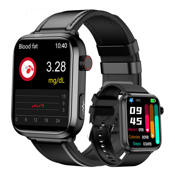 2023 Reloj Inteligente Hombre Ecg Glucemia Smart Watch Et210