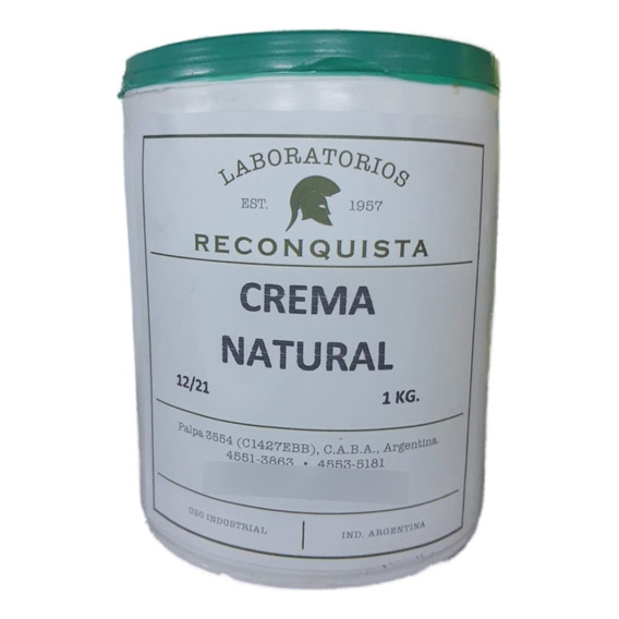 Crema Para Cueros Negra E Incolora X 1 Kg