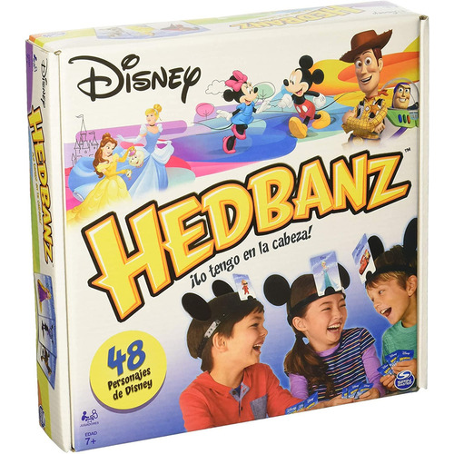 Juego De Mesa Spin Master Hedbanz Disney - 111 Piezas