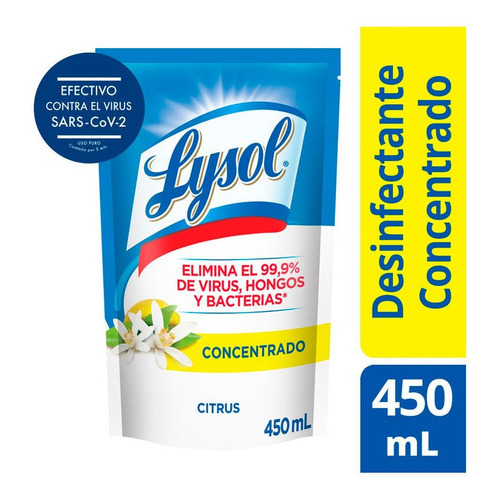 Lysol Dettol Doypack Citrus X 450 Ml