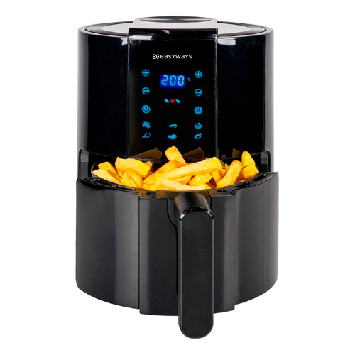 Freidora De Aire Air Fryer Fast 1,8 L Color Negro