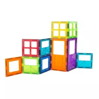 Juego Magnético Braintoys Imanix Puertas Y Ventanas 16 Pcs