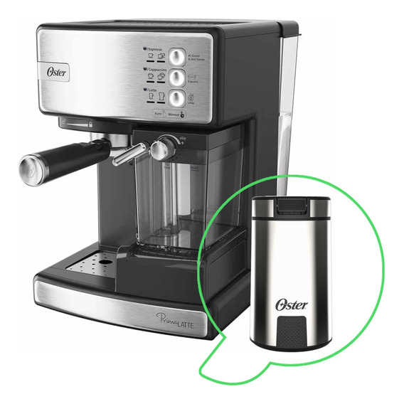 Cafetera Expresso Oster Primalatte Os-6603ss / Qualify