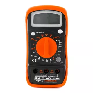 Tester Multimetro Digital Profesional Luz - Hamilton Tst10