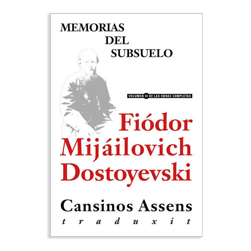 Memorias Del Subsuelo, De Dostoyevski, Fiodor Mijailovich. Editorial Arca Ediciones, Tapa Blanda En Español