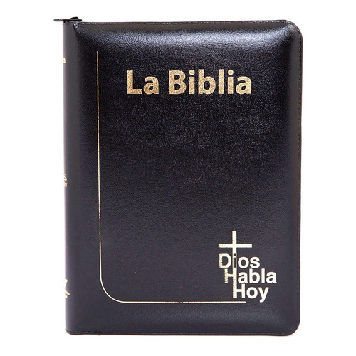 Biblia Católica Dios Habla Hoy Letra Gigante - Negra