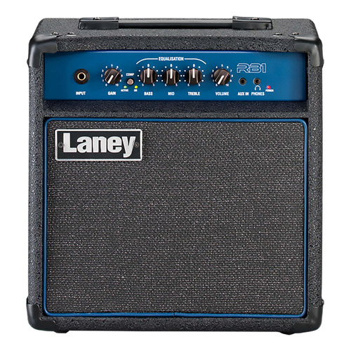 Amplificador Laney Richter Bass RB1 para bajo de 15W color gris/azul 220V - 240V
