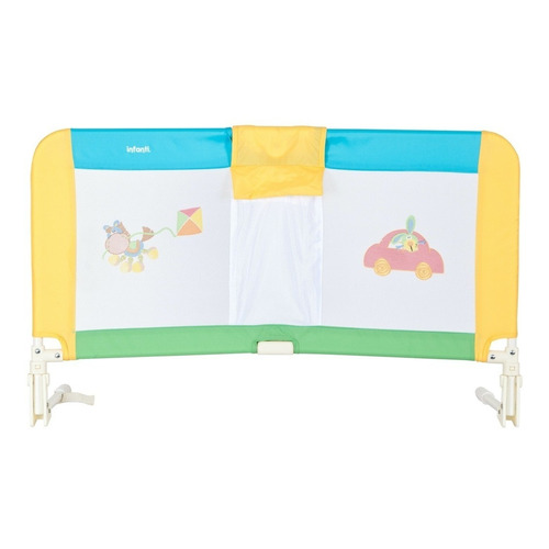 Baranda De Cama Infanti Safe Dreams Toy Box Color Amarillo