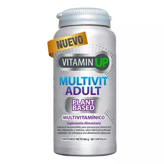 Suplemento En Cápsulas Newscience  Suplementos Multivit Adult Ácido Fólico Sabor Ninguno En Frasco De 66g 60 Un