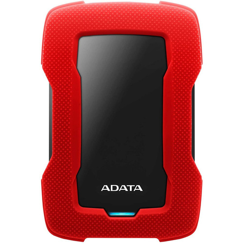 Disco duro externo Adata AHD330-2TU31 2TB rojo