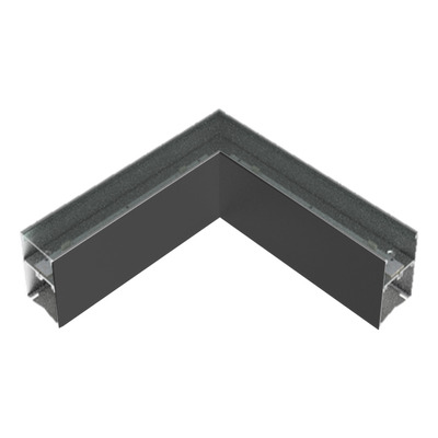 Perfil Lineal Led Union Dyna L 13w 3cct Negro Lk