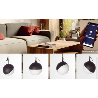 Colgante Lio 3 Luces R Con Magnetico Regulable Orientable Rd