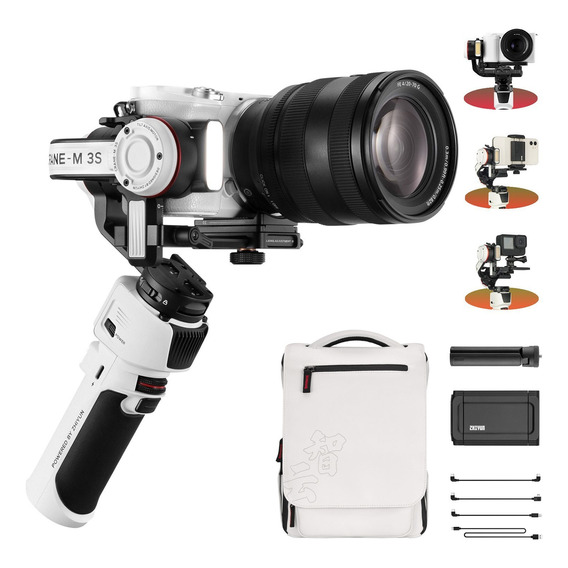 Estabilizador De Cardán Zhiyun Crane M3 S Combo Para Réflex