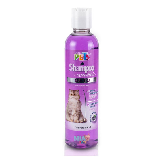 Shampoo Essentials Para Gato Limpia Y Desenreda 250 Ml